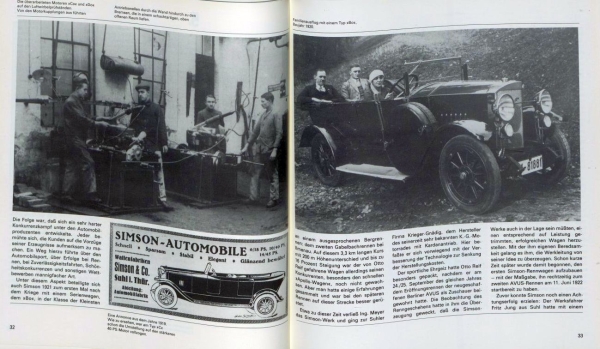Daehn "Simson - Autos aus Suhl" Simson History 1997 (6675)